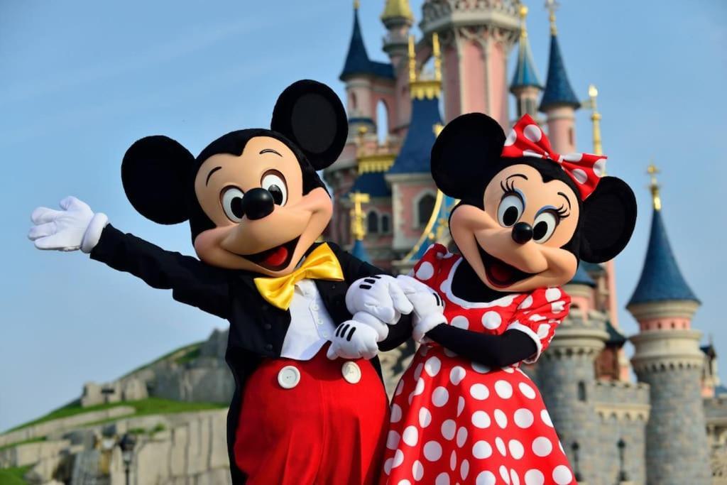L'Olivier Centre Ville Parking Disneyland 4 Personnes Et 1 Bebe Bailly-Romainvilliers Exterior foto